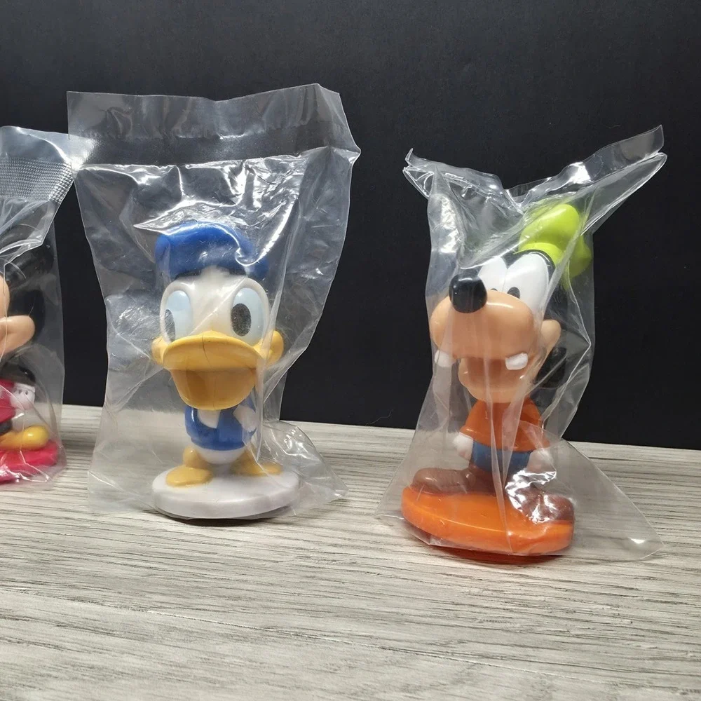 Disney's Mickey, Minnie, Donald, Goofy Bobbleheads By Kellogg's - Cake Toppers‎